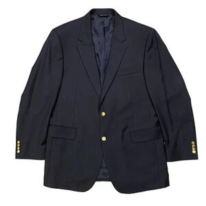 Jos A Bank Blazer Suit Classic Mens‎ 44 Long 100% Wool Office Business Classic